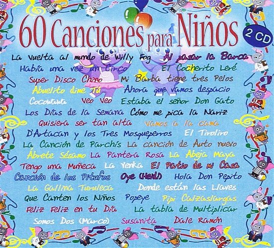 60 Canciones Para Ninos - Varios - Musikk - AVISPA - 8430113811132 - 