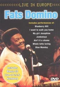 Live in Europe [cd + Dvd] - Fats Domino - Musiikki - SMITH & CO - 8717278721132 - maanantai 30. toukokuuta 2005