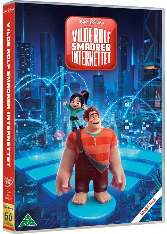 Cover for Disney · Vilde Rolf Smadrer Internettet (DVD) (2019)