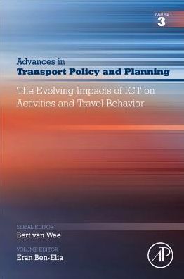 Cover for Eran Ben-Elia · The Evolving Impacts of ICT on Activities and Travel Behavior (Paperback Book) (2019)
