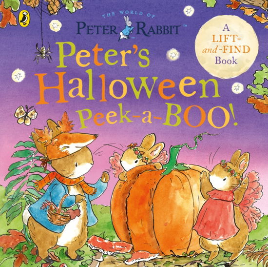 Cover for Beatrix Potter · Peter Rabbit: Peter's Halloween Peek-a-BOO!: A lift-the-flap book (Board book) (2025)