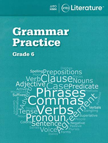 Cover for Houghton Mifflin Harcourt · Into Literature Grammar Practice Workbook Grade 6 (Taschenbuch) (2020)