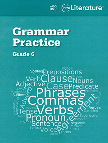 Into Literature Grammar Practice Workbook Grade 6 - Houghton Mifflin Harcourt - Livros - Houghton Mifflin - 9780358264132 - 2020