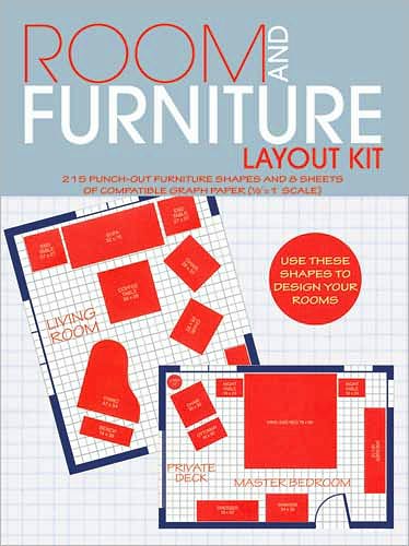 Room and Furniture Layout Kit - Muncie Hendler - Books - Dover Publications Inc. - 9780486242132 - October 1, 1981