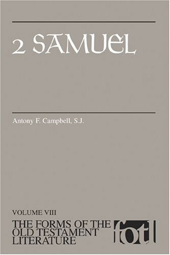 Cover for Antony F. Campbell · 2 Samuel - The Forms of the Old Testament Literature (Paperback Book) (2005)