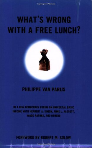 Cover for Philippe Van Parijs · What's Wrong With a Free Lunch? - New Democracy Forum (Paperback Book) [First edition] (2001)