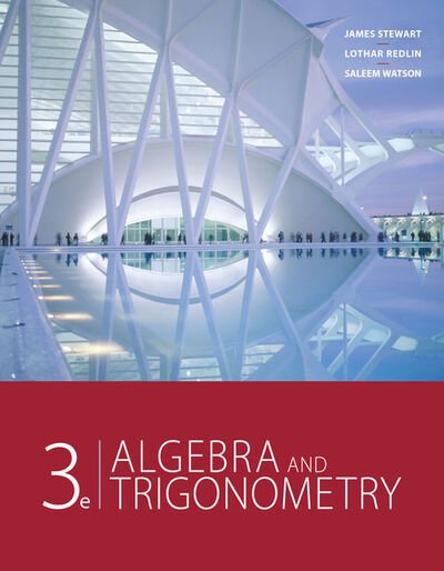 Cover for Stewart, James (McMaster University and University of Toronto) · Algebra and Trigonometry (Hardcover Book) (2011)