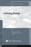 Cover for Ev (Evaluation Practice) · Evaluating Strategy: New Directions for Evaluation, Number 128 - J-B PE Single Issue (Program) Evaluation (Paperback Book) (2011)
