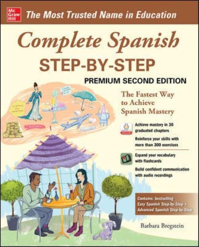 Cover for Barbara Bregstein · Complete Spanish Step-by-Step, Premium Second Edition (Paperback Bog) (2020)