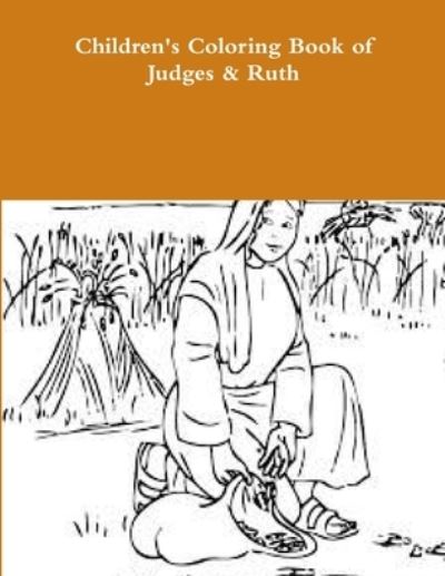 Cover for Yvonne Young · Children's Coloring Book of Judges &amp; Ruth (Paperback Book) (2017)