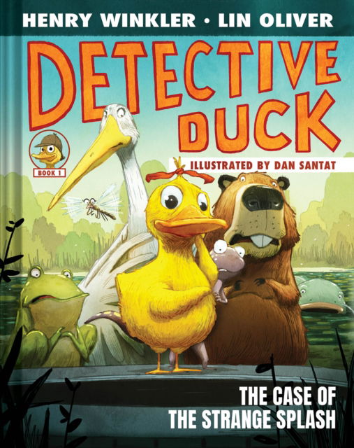 Detective Duck: The Case of the Strange Splash (Detective Duck #1) - Detective Duck - Henry Winkler - Książki - Abrams - 9781419755132 - 23 listopada 2023