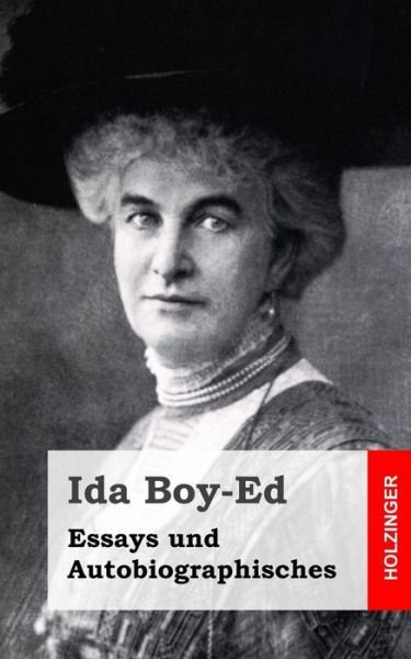Cover for Ida Boy Ed · Essays Und Autobiographisches (Paperback Book) (2013)