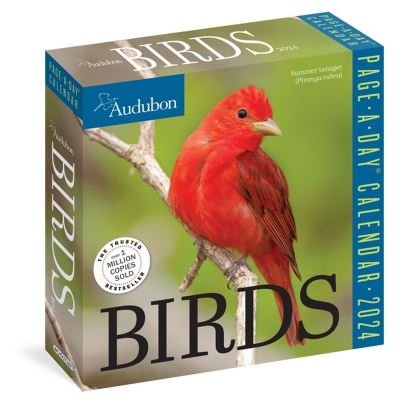 Audubon Birds Page-A-Day Calendar 2024: The World's Favourite Bird Calendar - National Audubon Society - Fanituote - Workman Publishing - 9781523519132 - tiistai 18. heinäkuuta 2023