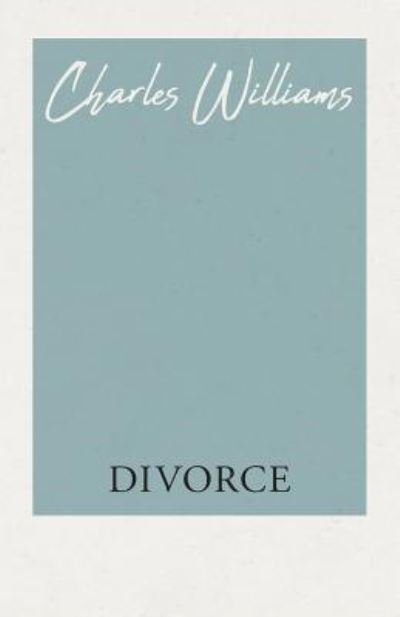 Cover for Charles Williams · Divorce (Pocketbok) (2019)