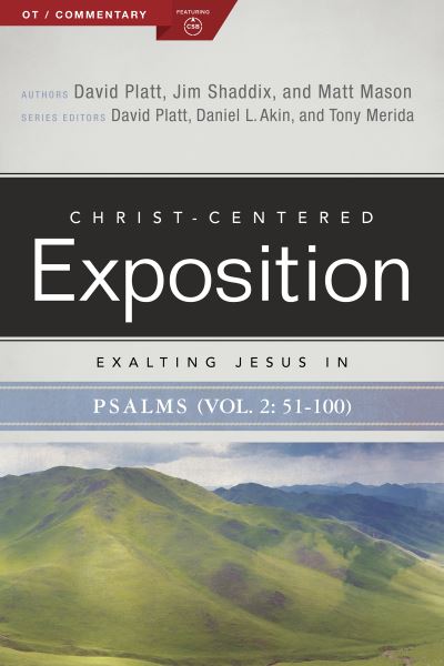 Cover for David Platt · Exalting Jesus in Psalms, Volume 2, Psalms 51-100 (Paperback Book) (2020)