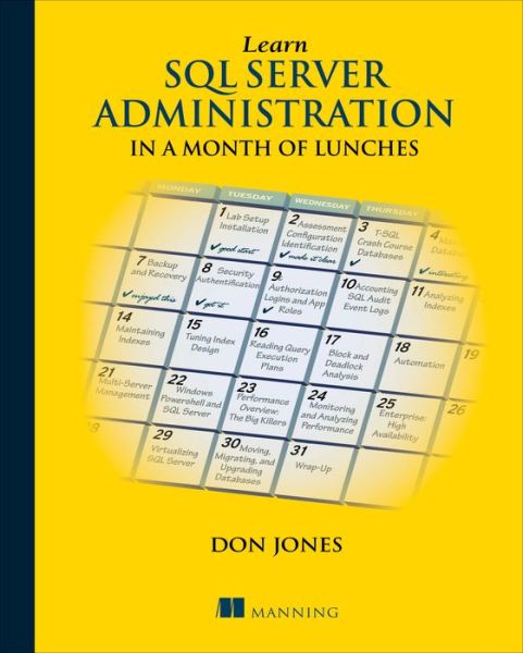 Cover for Don Jones · Learn SQL Server Administration in a Month of Lunches (Paperback Book) (2014)