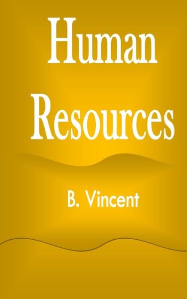 Cover for B. Vincent · Human Resources (Buch) (2021)