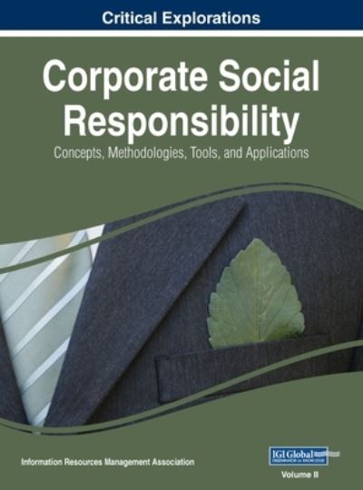 Cover for Information Reso Management Association · Corporate Social Responsibility (Book) (2018)