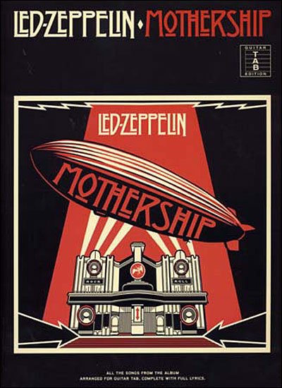 Cover for Led Zeppelin · Led Zeppelin Mothership TAB (Bok) (2009)