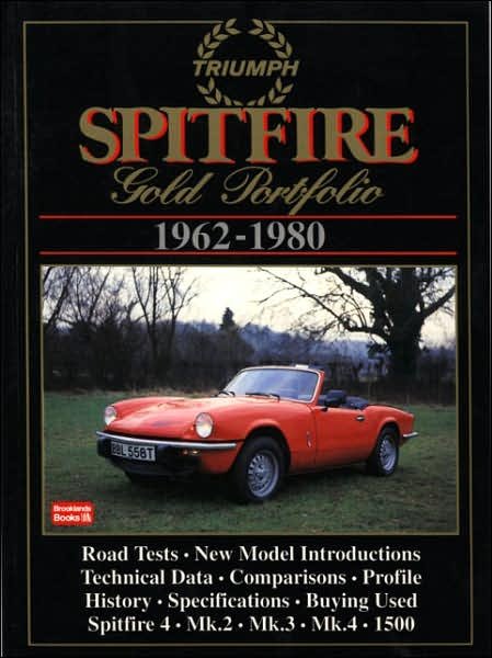 Cover for R M Clarke · Triumph Spitfire Gold Portfolio 1962-1980 (Paperback Book) (1992)