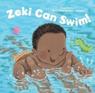 Zeki Can Swim! - Zeki Books - Anna McQuinn - Bøger - Alanna Max - 9781907825132 - 25. februar 2016