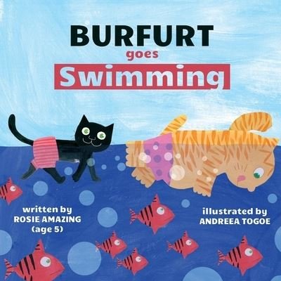 Cover for Rosie Amazing · Burfurt Goes Swimming (Paperback Bog) (2022)