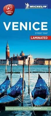 Cover for Michelin · Michelin Laminated City Plans: Venice Street Map Laminated (Innbunden bok) (2017)