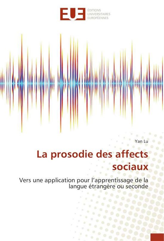 Cover for Lu · La prosodie des affects sociaux (Book)