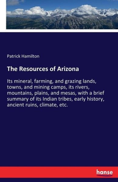 Cover for Hamilton · The Resources of Arizona (Bok) (2017)