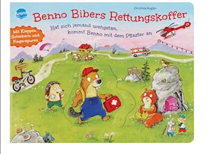 Cover for Christine Kugler · Benno Bibers Rettungskoffer. Hat sich jemand wehgetan, kommt Benno mit dem Pflaster an (Buch) (2025)