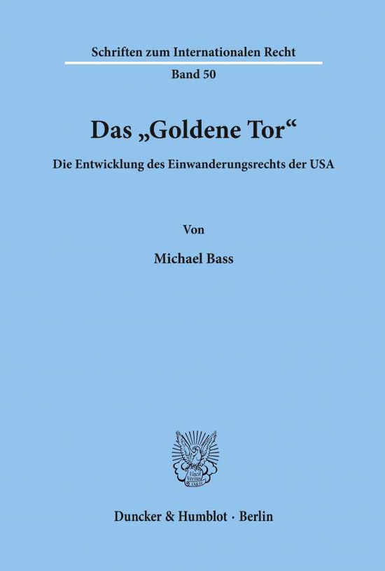 Cover for Bass · Das &quot;Goldene Tor&quot;. (Book) (1990)