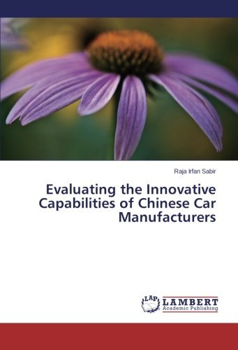 Cover for Raja Irfan Sabir · Evaluating the Innovative Capabilities of Chinese Car Manufacturers (Paperback Bog) (2014)