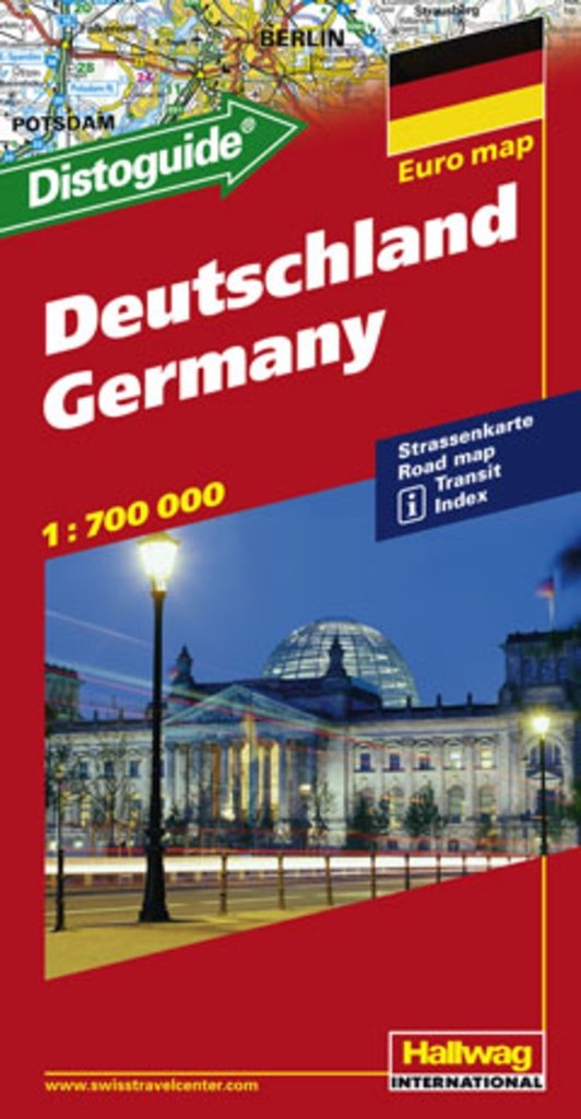 Cover for Rand Mcnally · Germany - Deutschland (Buch) [Folde ud bog] (2001)