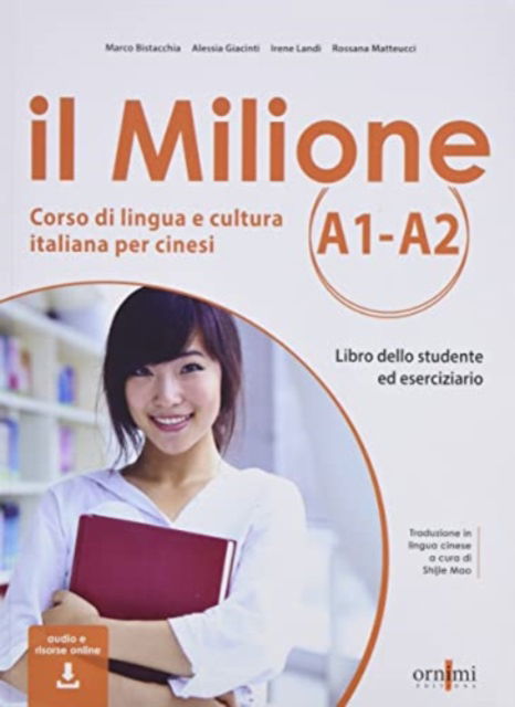 Cover for Alessia Giacinti · Il Milione A1-a2 + Online Audio + Resources - Italian Course for Chinese Speakers (Paperback Book) (2022)