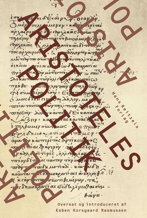 Cover for Aristoteles · Politik (Sewn Spine Book) [1st edition] (2023)