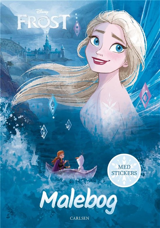 Frost malebog (kolli 6) - Disney - Bøger - CARLSEN - 9788727002132 - 9. august 2021