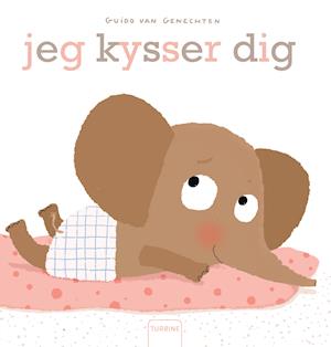 Cover for Guido Van Genechten · Jeg kysser dig (Cardboard Book) [1. Painos] (2020)