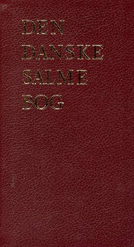 Cover for Den Danske Salmebog - Luksus rød, guldtryk på ryg / front (Läderbok) [1:a utgåva] [Skindindbundet] (2003)