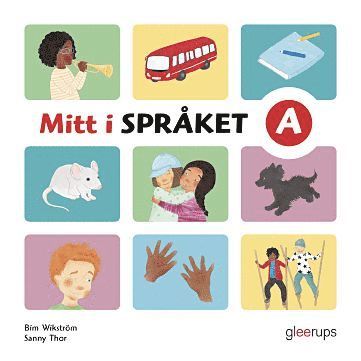 Cover for Bim Wikström · Mitt i språket A, läsebok (Book) [Ned edition] (2020)