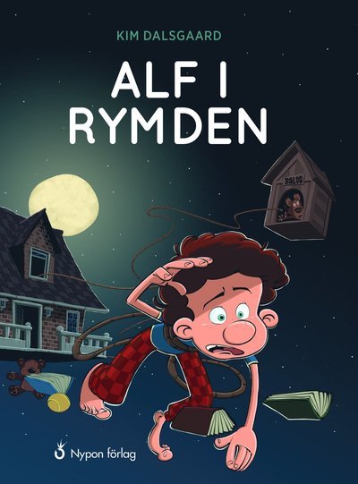 Cover for Kim Dalsgaard · Alf-böckerna: Alf i rymden (Indbundet Bog) (2018)