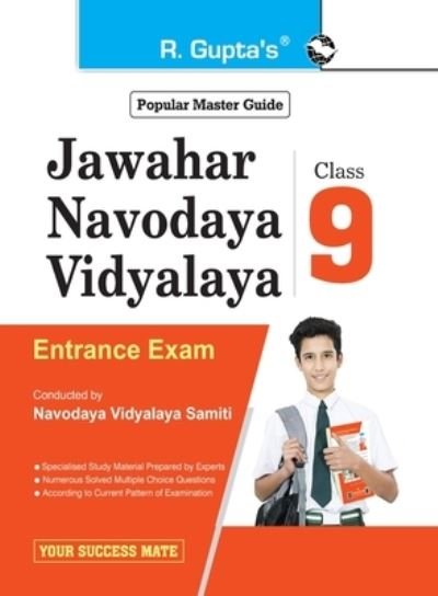 Cover for Rph Editorial Board · Jawahar Navodaya Vidyalaya (JNV) 9th Class Entrance Exam Guide (Taschenbuch) (2020)