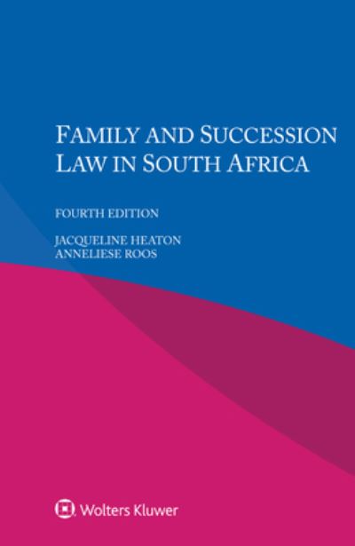 Cover for Heaton Jacqueline Heaton · Family and Succession Law in South Africa (Paperback Book) (2022)