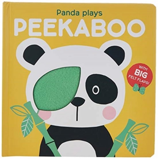 Cover for Yoyo Books · Panda Plays Peekaboo - Felt Flap Animal Peekaboo (Hardcover bog) (2021)