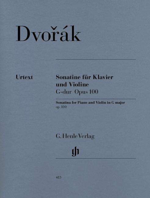 Cover for A Dvorak · Sonatine op.100,Klav.+Vl.HN413 (Book) (2018)