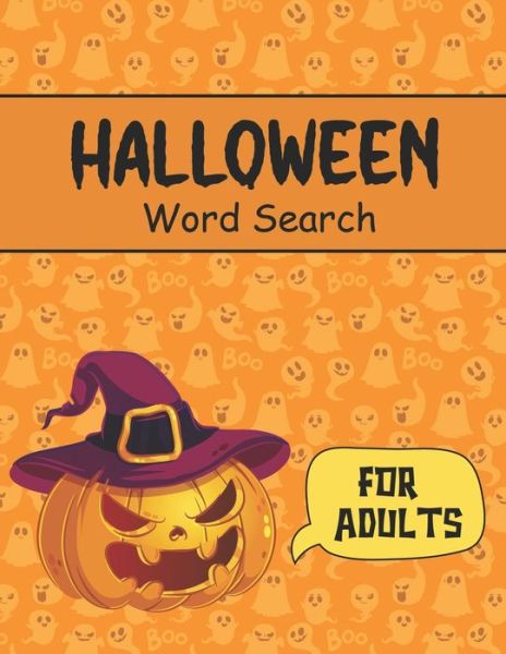 Cover for Autumn Pumpkin Publishing · Halloween Word Search (Paperback Book) (2020)