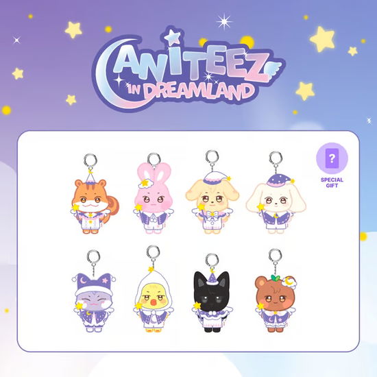 Aniteez In Dreamland - Doll Keyring - Guardian Angel Ver. - ATEEZ - Marchandise - KQ Ent. - 9957226400132 - 31 mars 2025