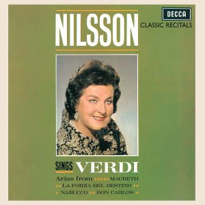 Cover for Birgit Nilsson · Sings Verdi - Classic Recitals (CD) (2008)