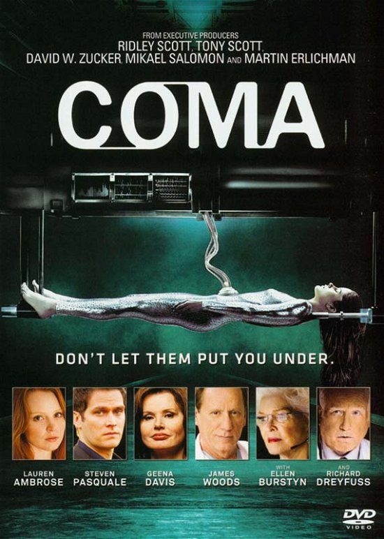 Coma (Mini-series) - DVD - Movies - DRAMA - 0043396402133 - October 30, 2012