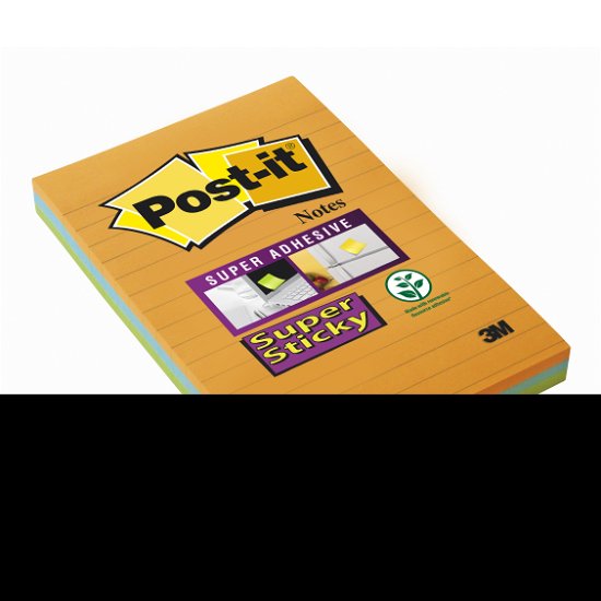 Cover for Post-it® · Super Sticky 102x152mm 3x45bl. (MERCH) (2017)