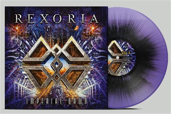 Cover for Rexoria · Imperial Dawn (LP) [Splatter Purple &amp; Black Vinyl edition] (2023)